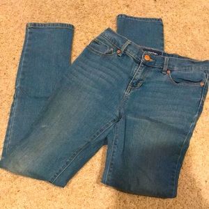 Light wash jeans